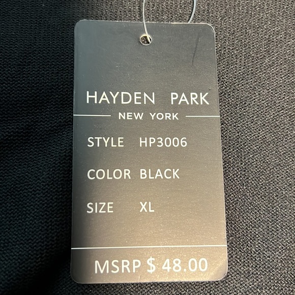 Hayden Park Black Embroidered Beaded Long Sleeve Knit Sweater Top - Picture 12 of 15